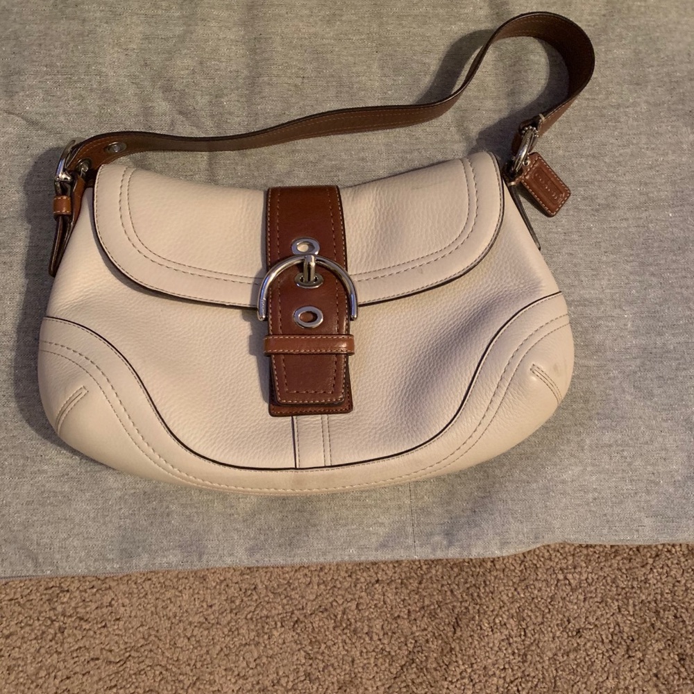 Coach leather handbag